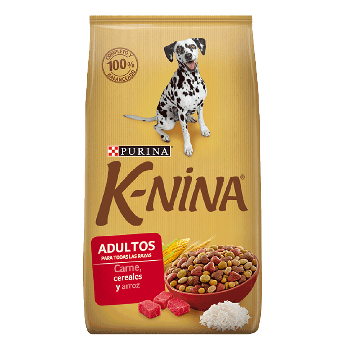 Alimento K-Nina Carne Cereal y Arroz (Bulto 6x2kg)