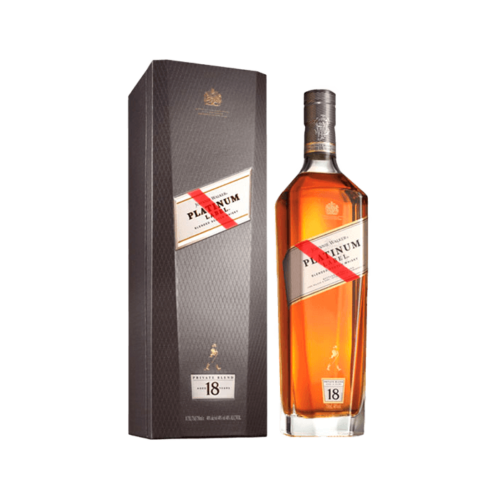 Whisky Johnnie Walker Platinum Private Case (Caja 6x750ml)