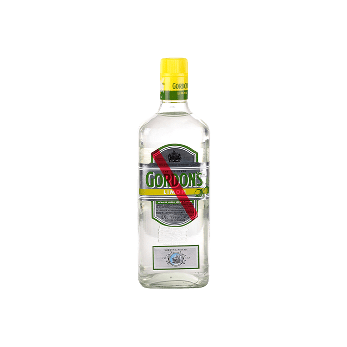 Vodka Gordon's Limón (Caja 12x700ml)