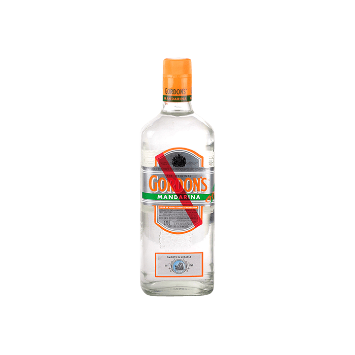 Vodka Gordon's Mandarina (Caja 12x700ml)