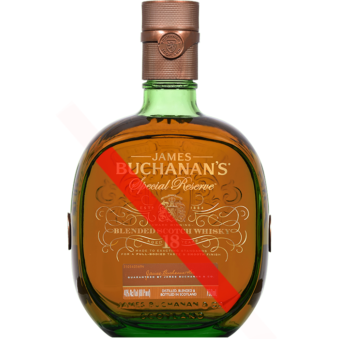 Whisky Buchanan's Special Reserve 18 Años (Caja 6x750ml)