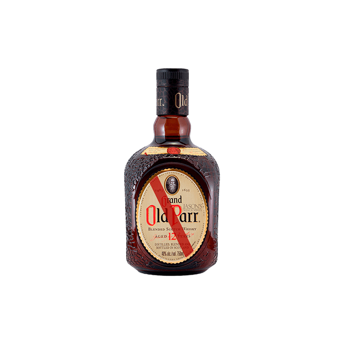 Whisky Old Parr Deluxe (Caja 12x750ml)