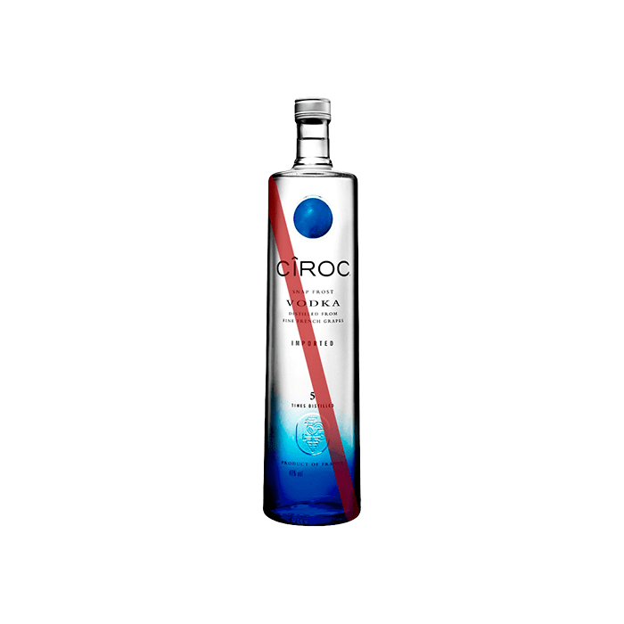 Vodka Ciroc (Caja 12x750ml)