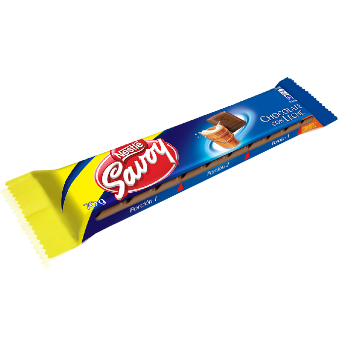 SAVOY® Chocolate con Leche (Display 9x70g)