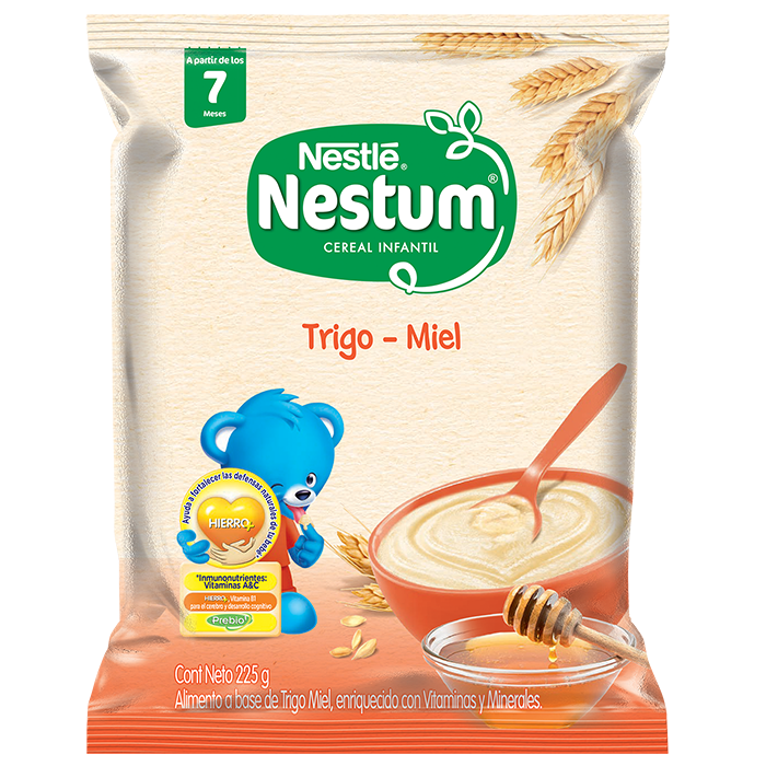 NESTUM® Prebio 1 Fe Trigo y Miel (Caja 24x225g)