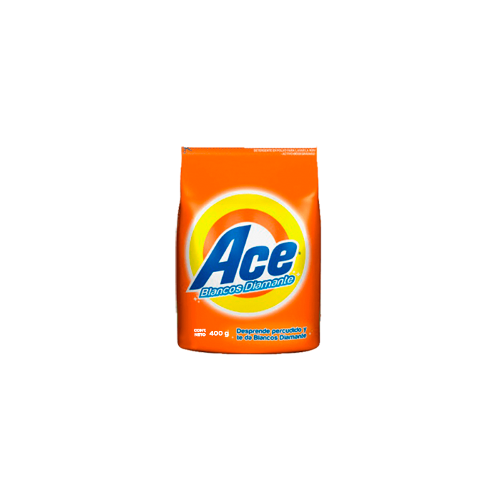 Detergente en Polvo Ace (Bulto 30x400g)