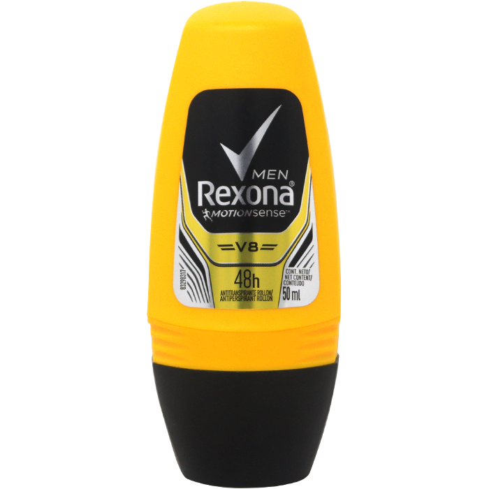 Desodorante Rexona V8 Roll On (Caja 12x50g)