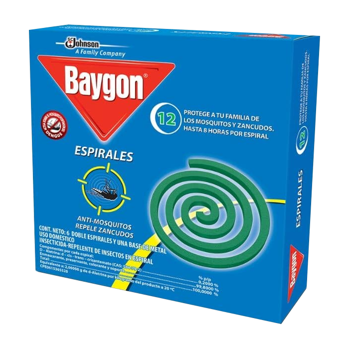 Baygon Espirales (Caja 12x12unds)