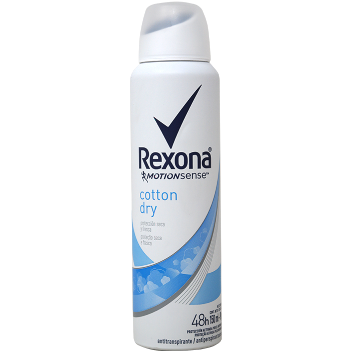 Desodorante Rexona Aerosol Ap Cotton (Caja 12x150ml)