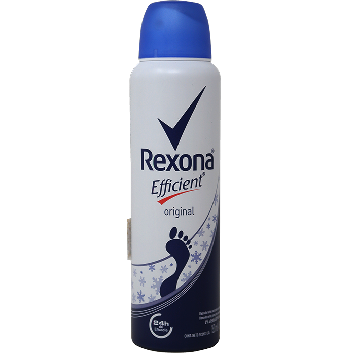 Desodorante Rexona Aerosol Efficient (Caja 12x153ml)