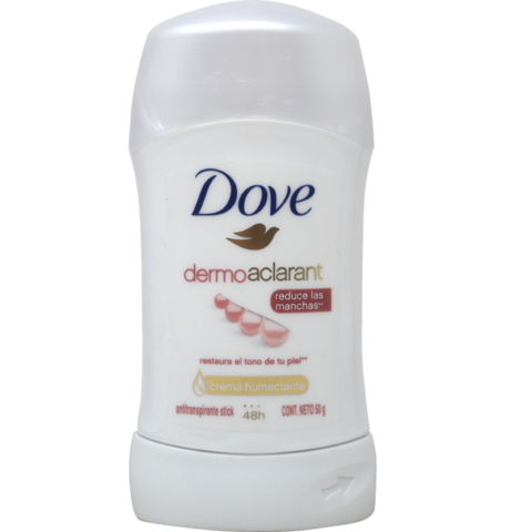 Desodorante Dove Dermo Aclarant Stick (Caja 12x50g)