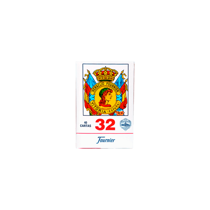 Cartas Españolas Fournier 1036923 - Azul y Rojo (Caja 12x1und)