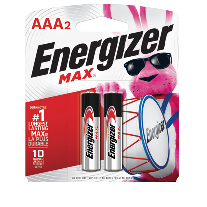 Pila Alkalina Energizer Max AAA (Caja 24x2unds)